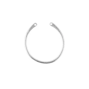 33mm Silver U Shaped Connector/Pendant