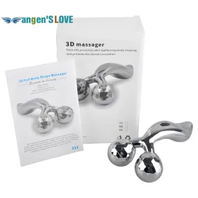 3D Roller Massager 360 Rotate 3D Full Body Shape Massager for Face and Body Lifting Wrinkle Remover Y Shape Roller Massager