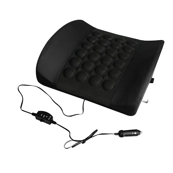 4 Colors Electric Massage Car Seat Soft Sponge Waist Support Pillow Bone Stimulate the Circulation of Blood Cushion Car Styling