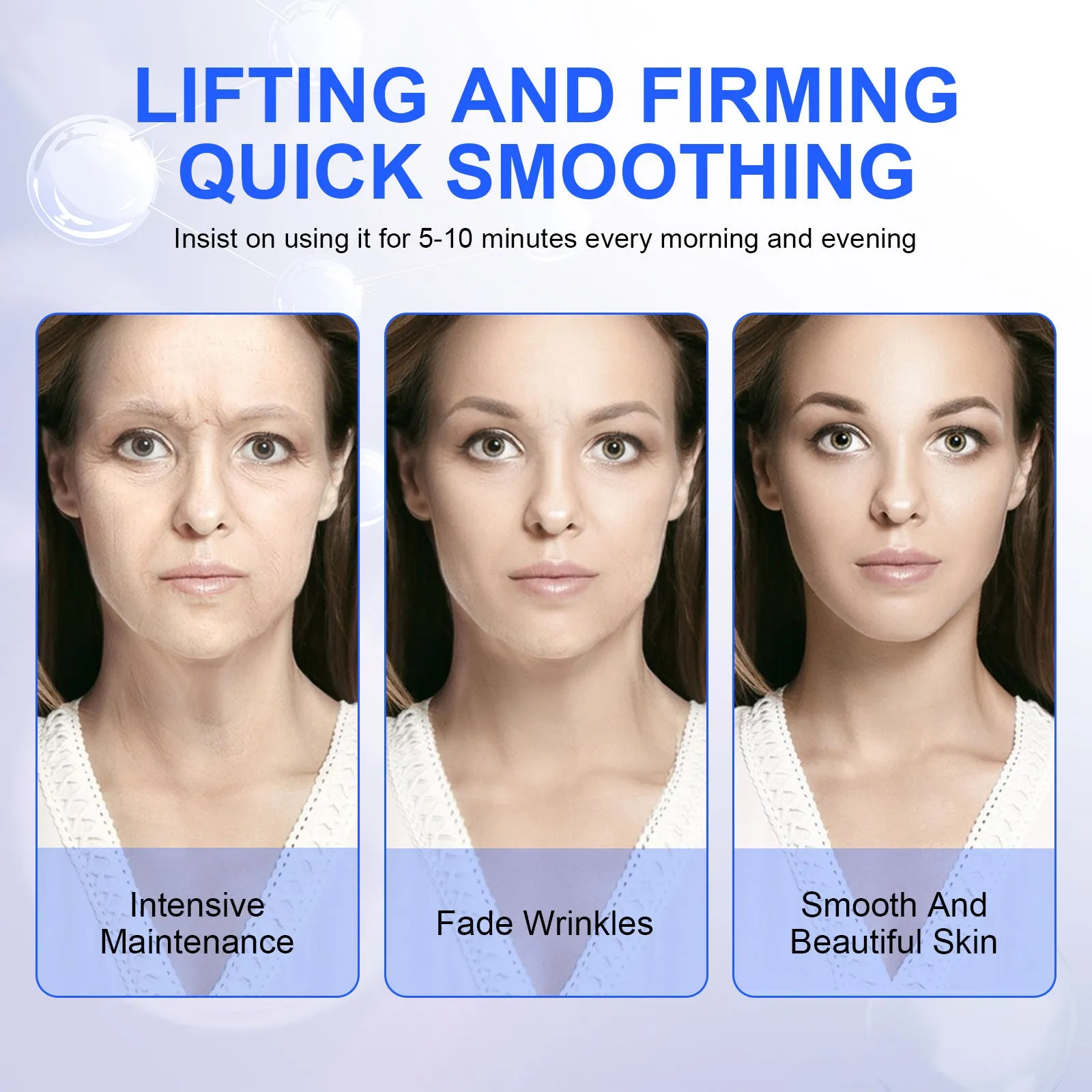 Anti Wrinkles Neck Face Massager, Beauty Massager for Face and Neck