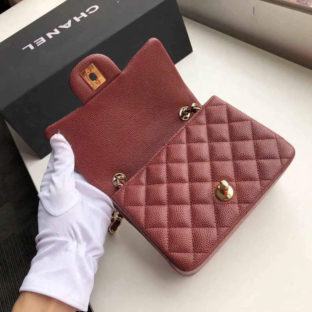CC Flap Bag X Caviar Mini