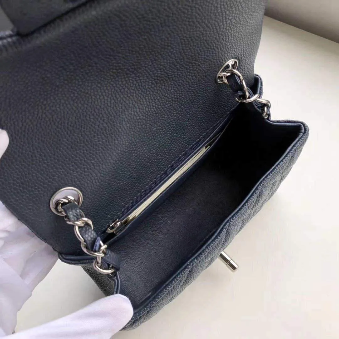 CC Flap Bag X Caviar Mini