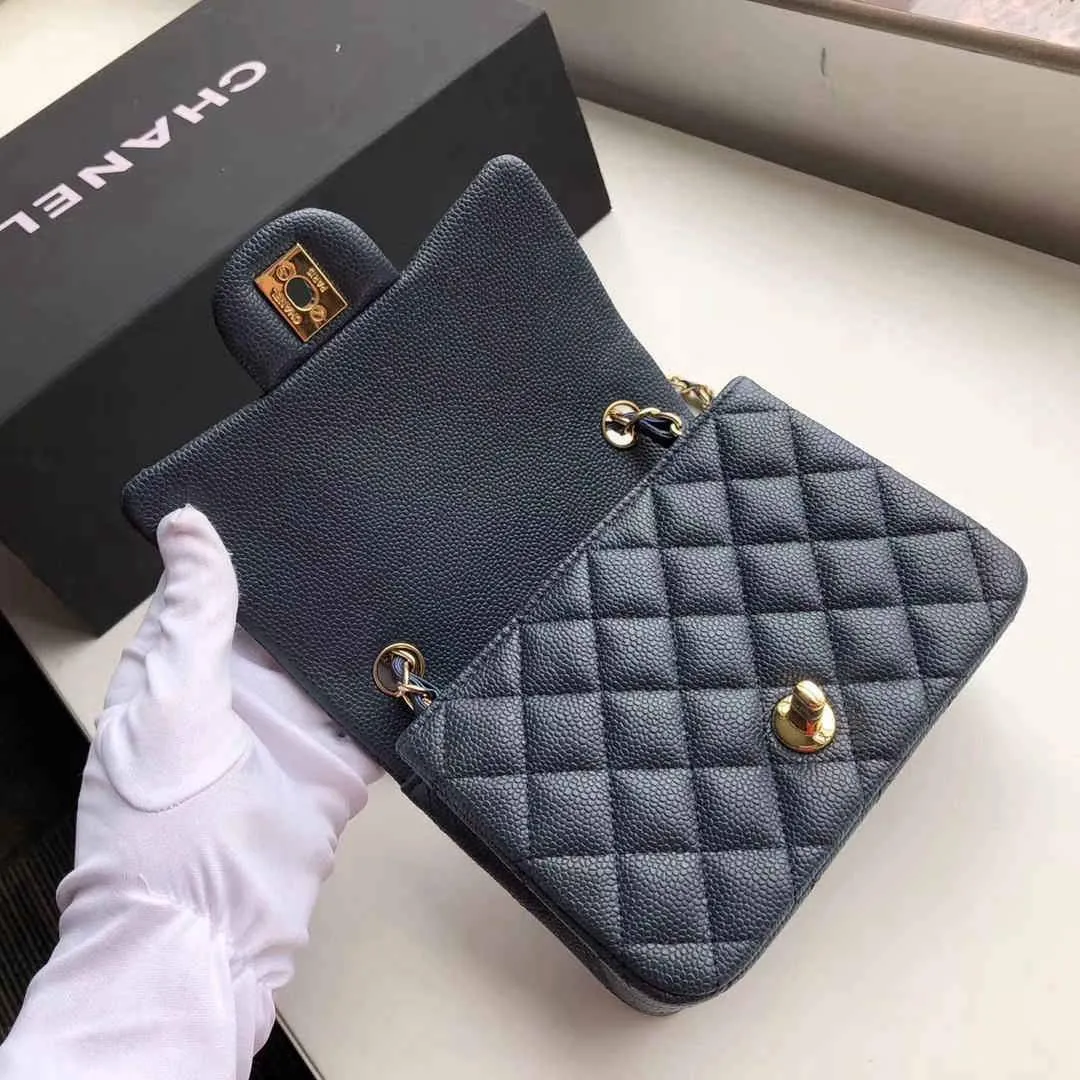 CC Flap Bag X Caviar Mini