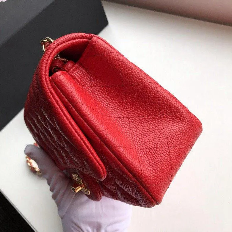CC Flap Bag X Caviar Mini