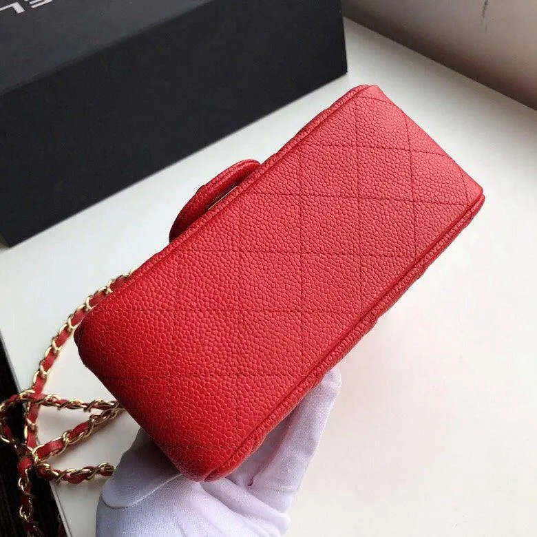 CC Flap Bag X Caviar Mini