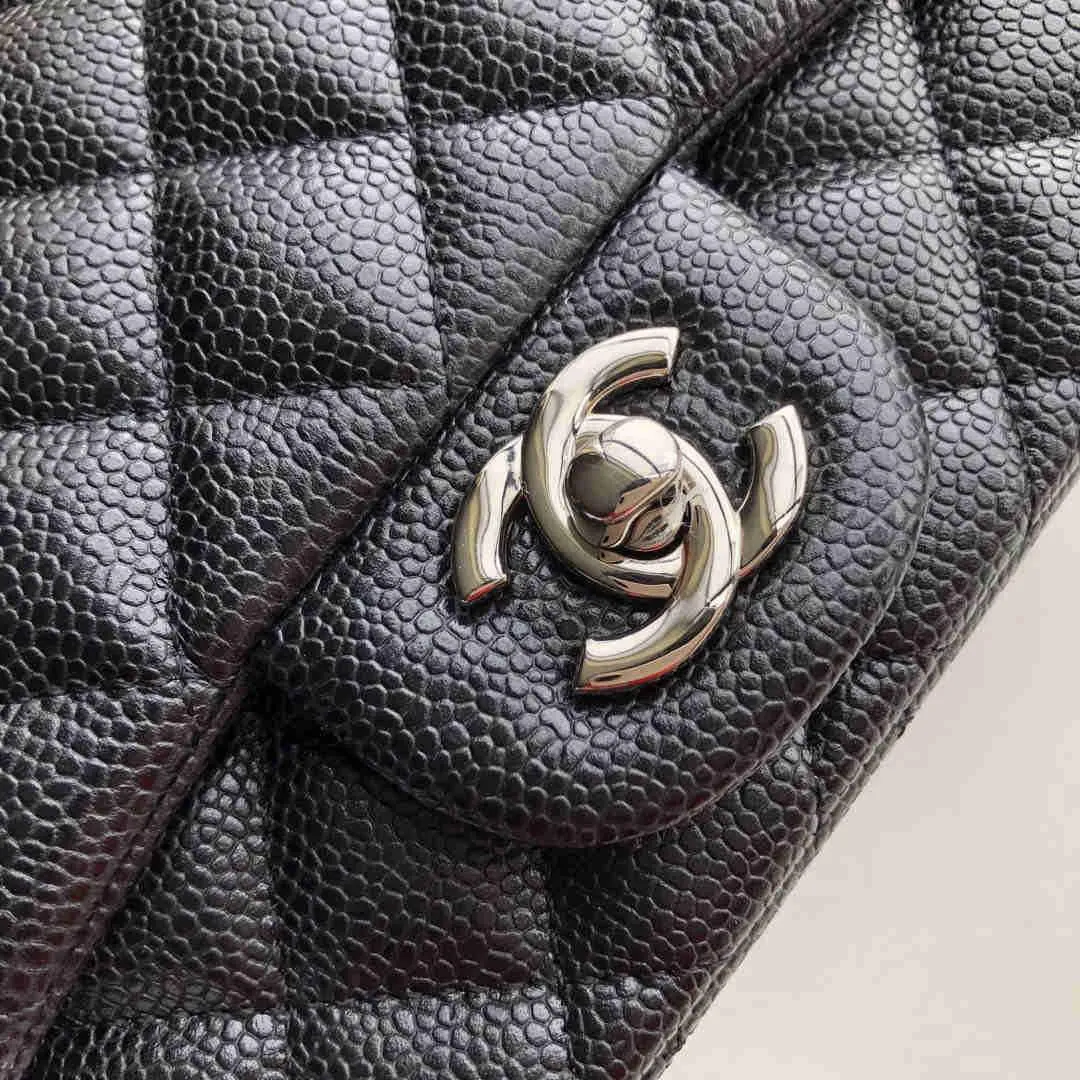 CC Flap Bag X Caviar Mini