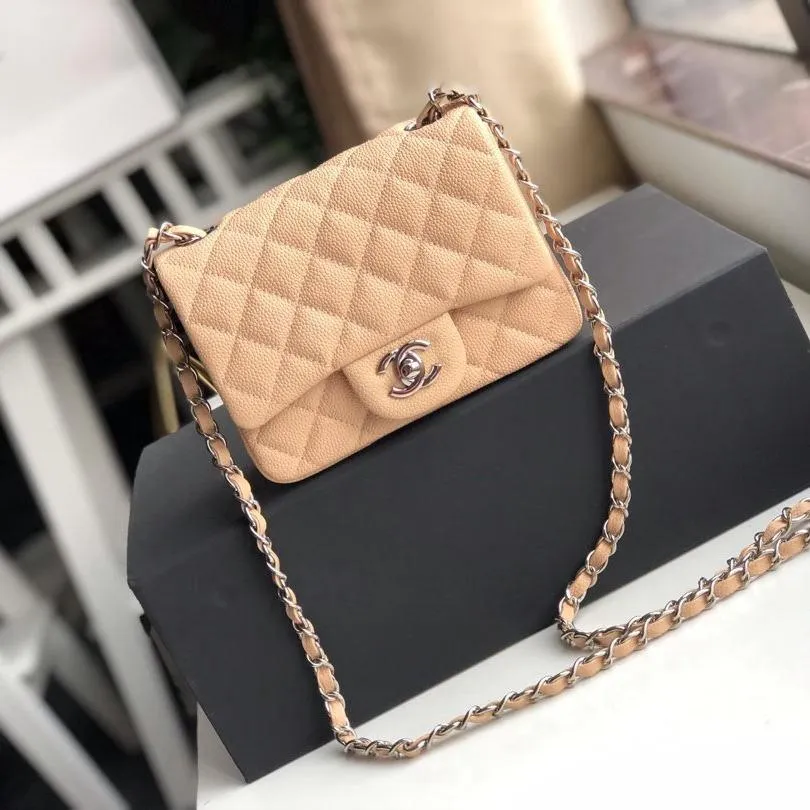CC Flap Bag X Caviar Mini