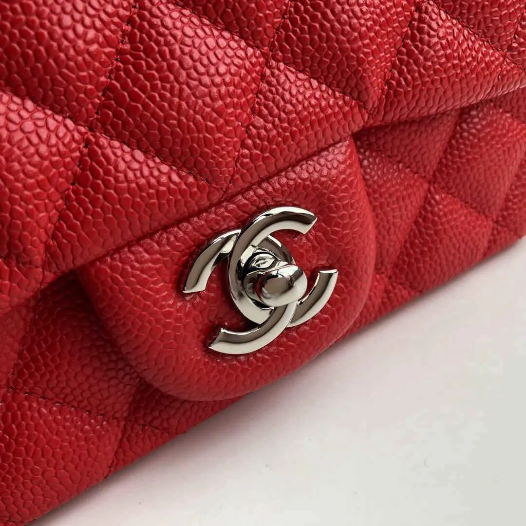 CC Flap Bag X Caviar Mini