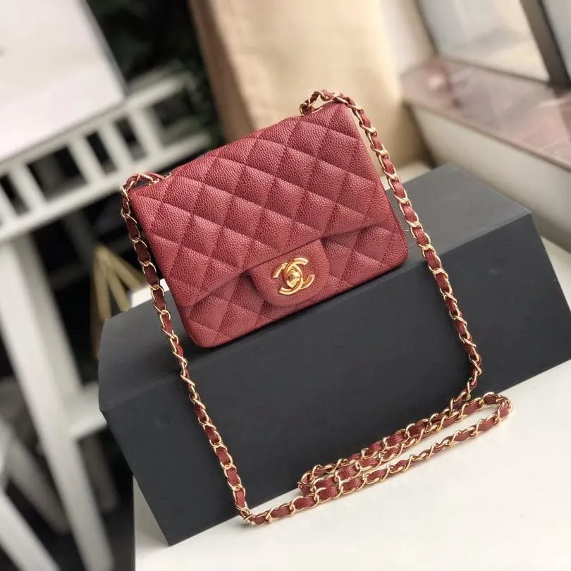 CC Flap Bag X Caviar Mini