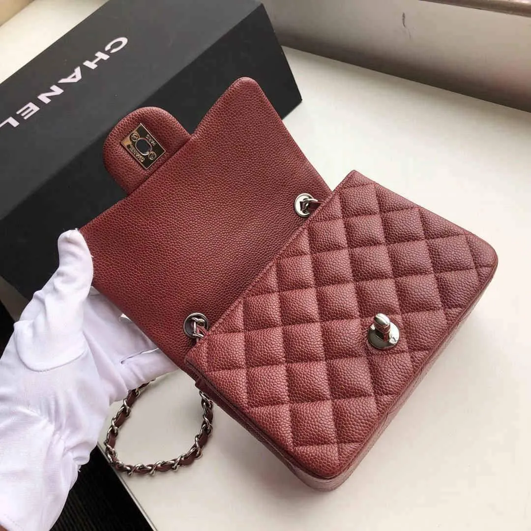 CC Flap Bag X Caviar Mini