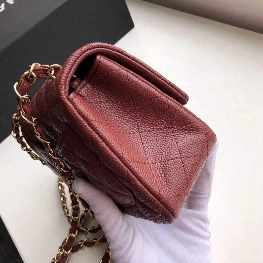CC Flap Bag X Caviar Mini