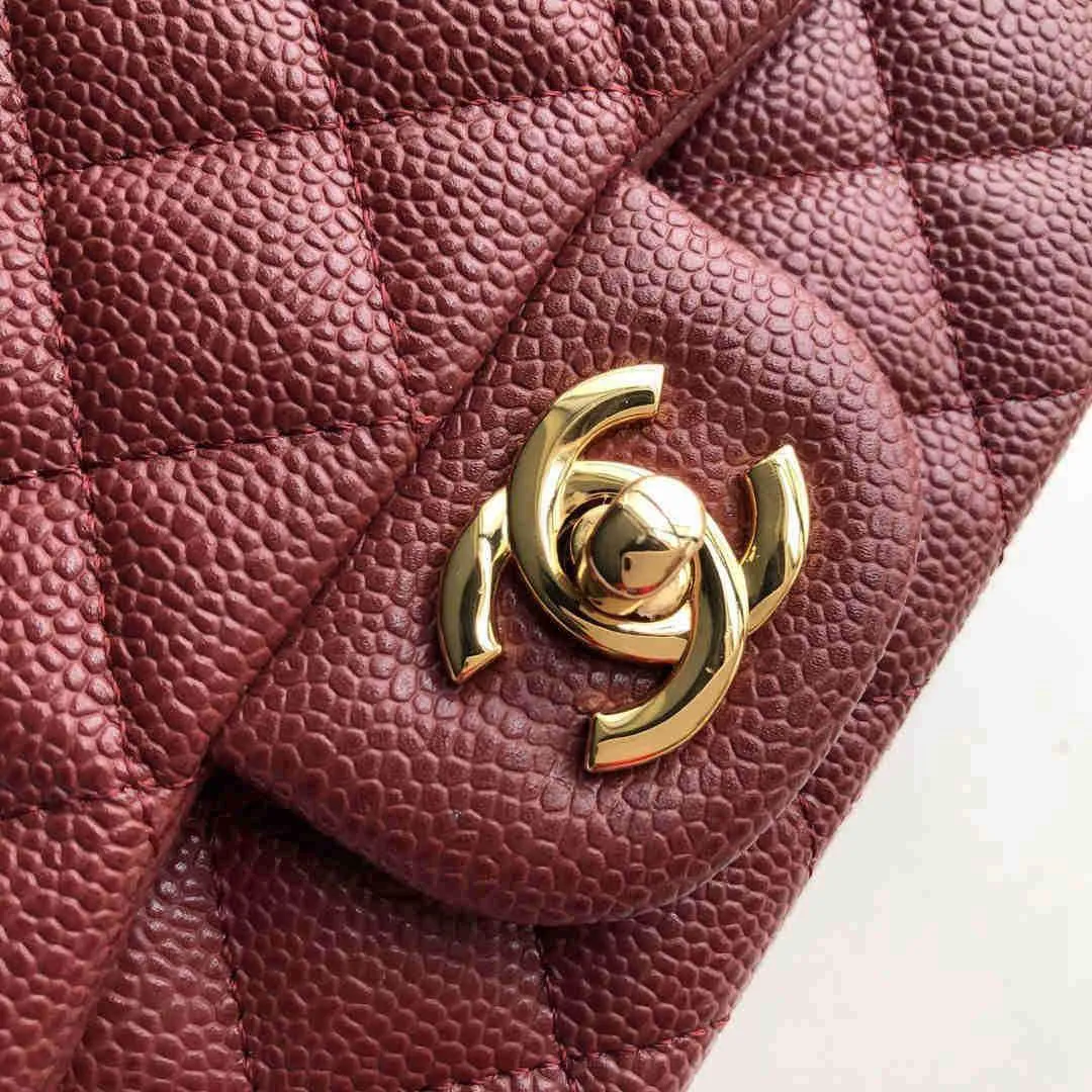 CC Flap Bag X Caviar Mini