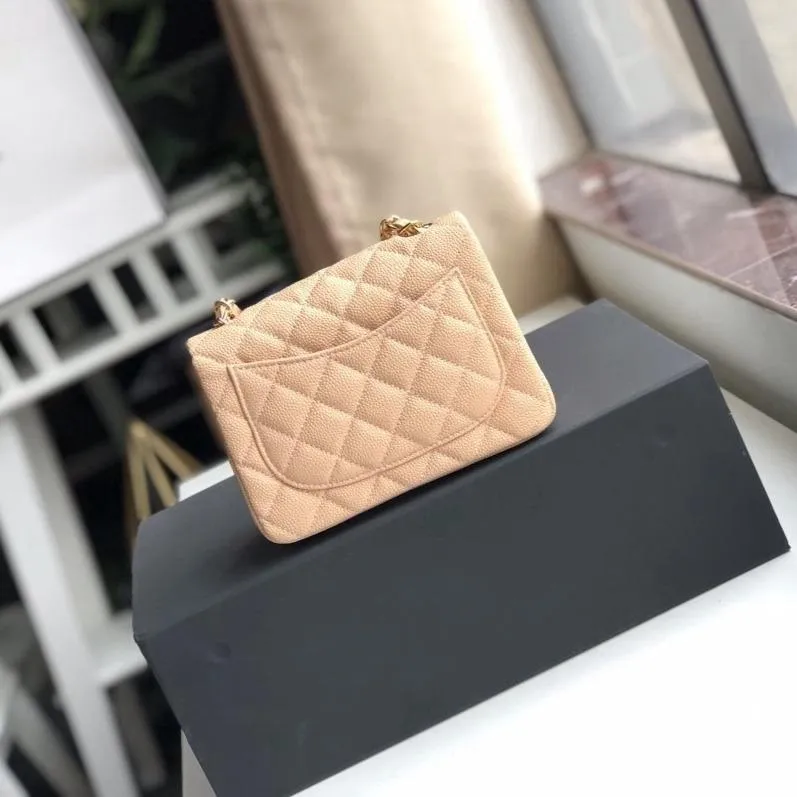 CC Flap Bag X Caviar Mini