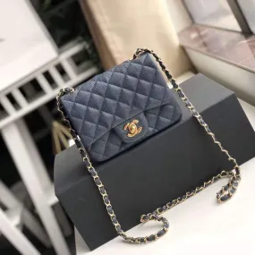CC Flap Bag X Caviar Mini