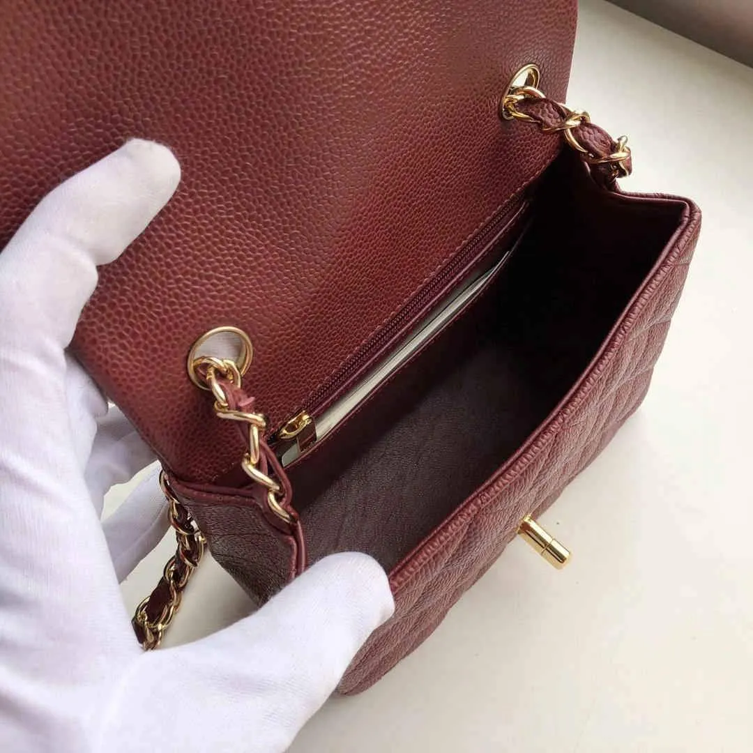 CC Flap Bag X Caviar Mini
