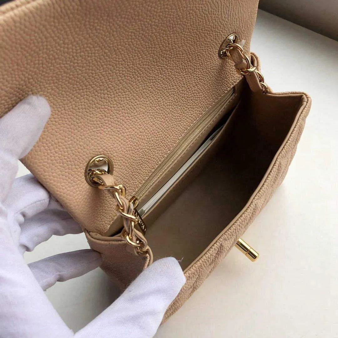CC Flap Bag X Caviar Mini