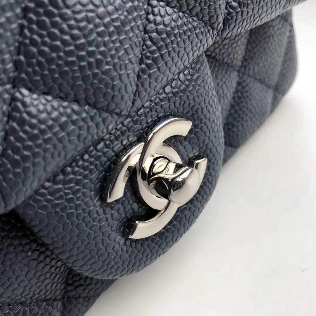 CC Flap Bag X Caviar Mini