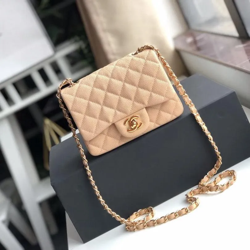 CC Flap Bag X Caviar Mini