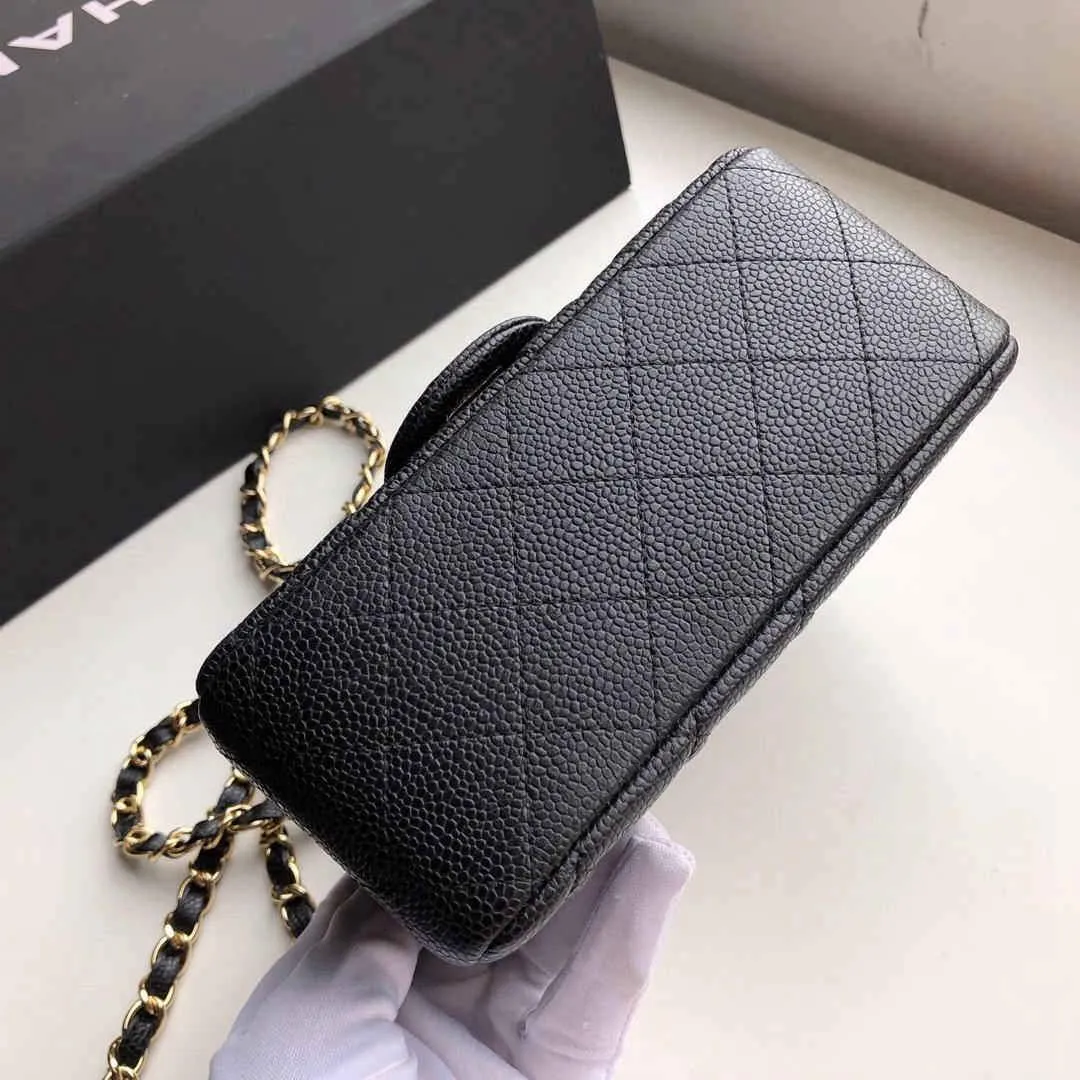 CC Flap Bag X Caviar Mini