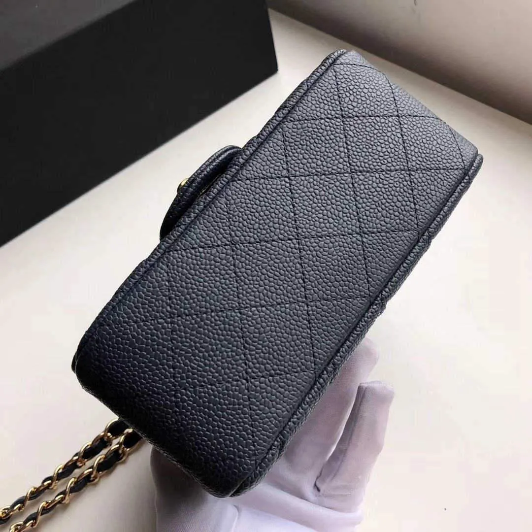 CC Flap Bag X Caviar Mini