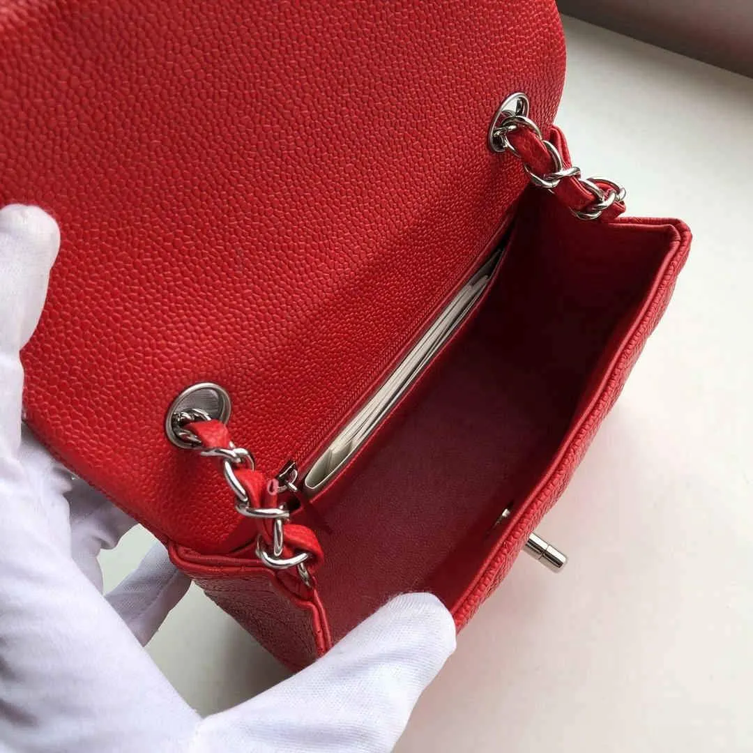 CC Flap Bag X Caviar Mini