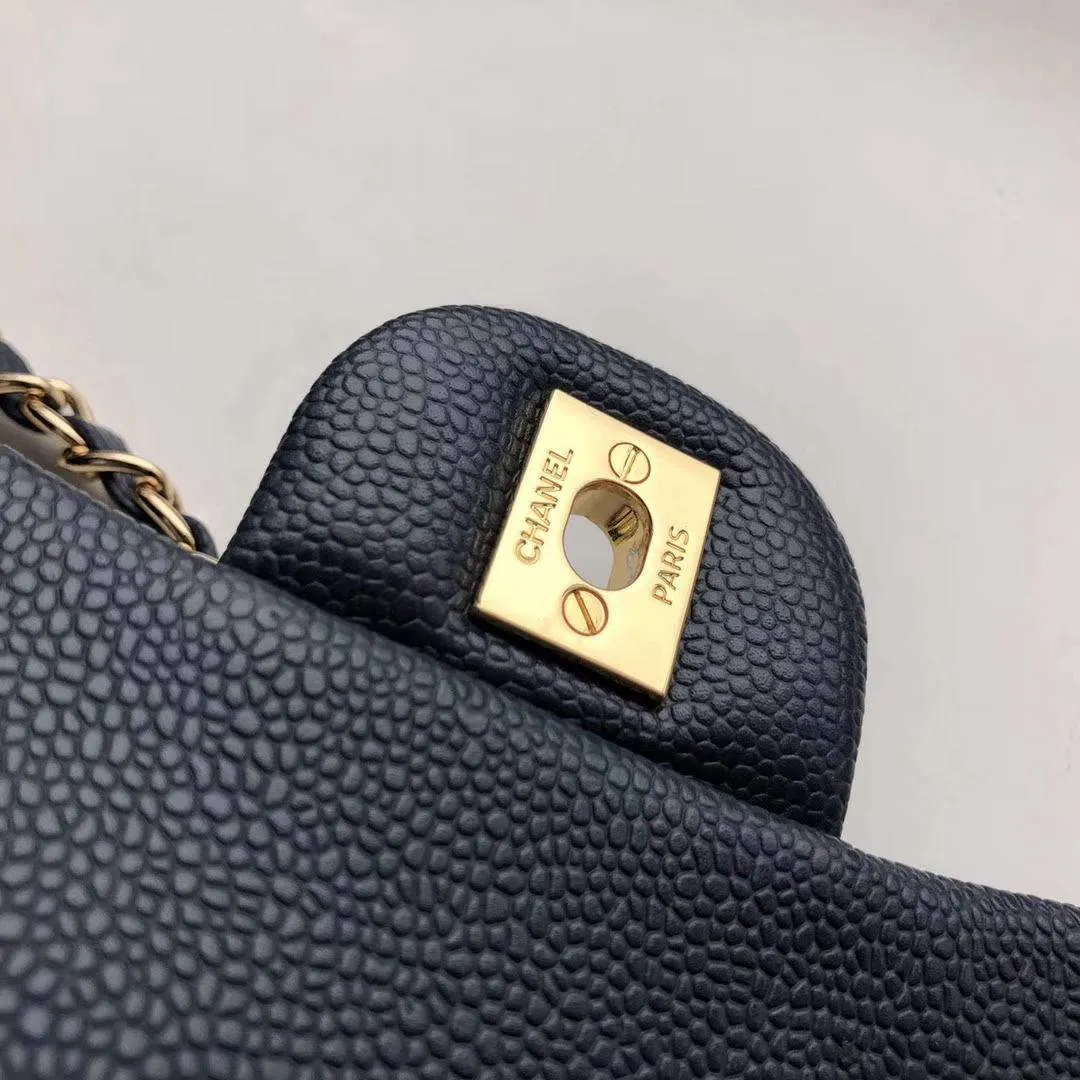 CC Flap Bag X Caviar Mini