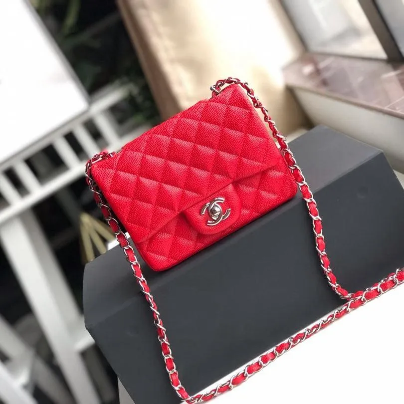 CC Flap Bag X Caviar Mini
