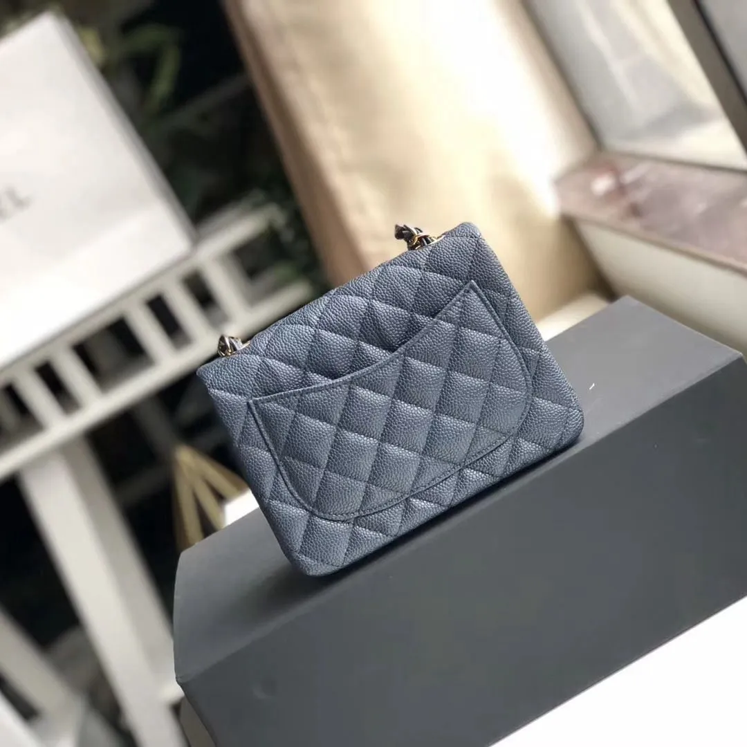 CC Flap Bag X Caviar Mini