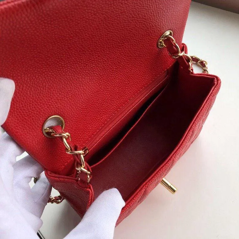 CC Flap Bag X Caviar Mini