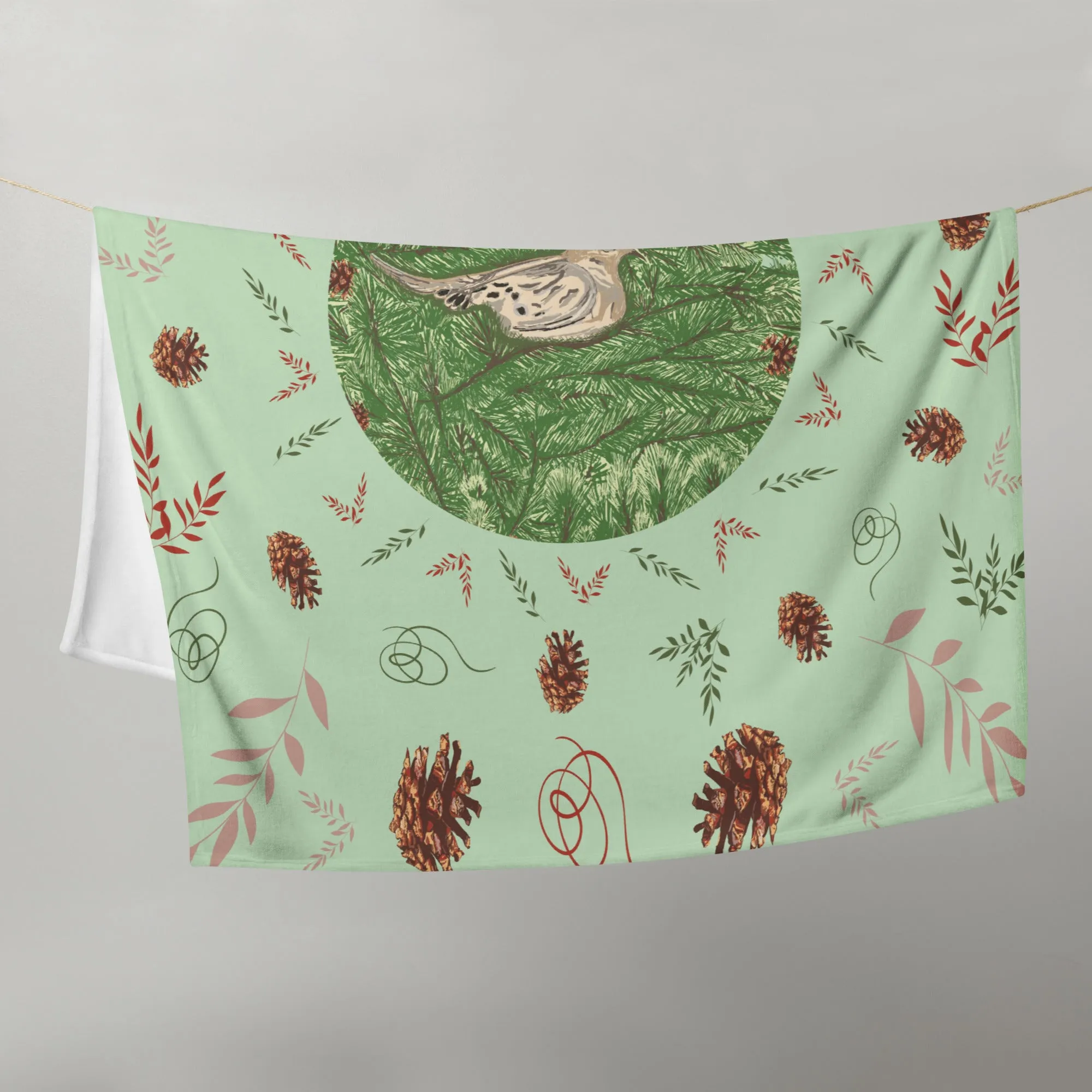 Dove Throw Blanket (Adult Size)