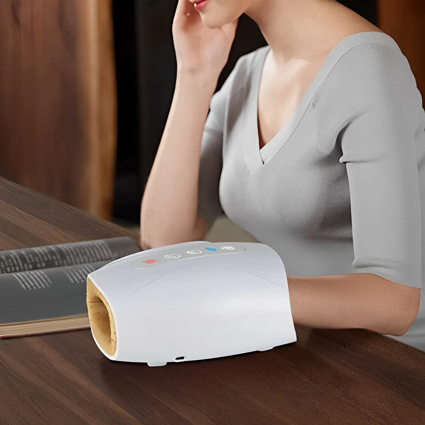 Electric Hand Massager With Heat