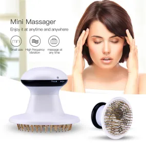 Electric Head Scalp Massager Brain Relaxation To Relieve Stress Therapy Vibration Massage Hair Loss Weight Loss Fat Reducing