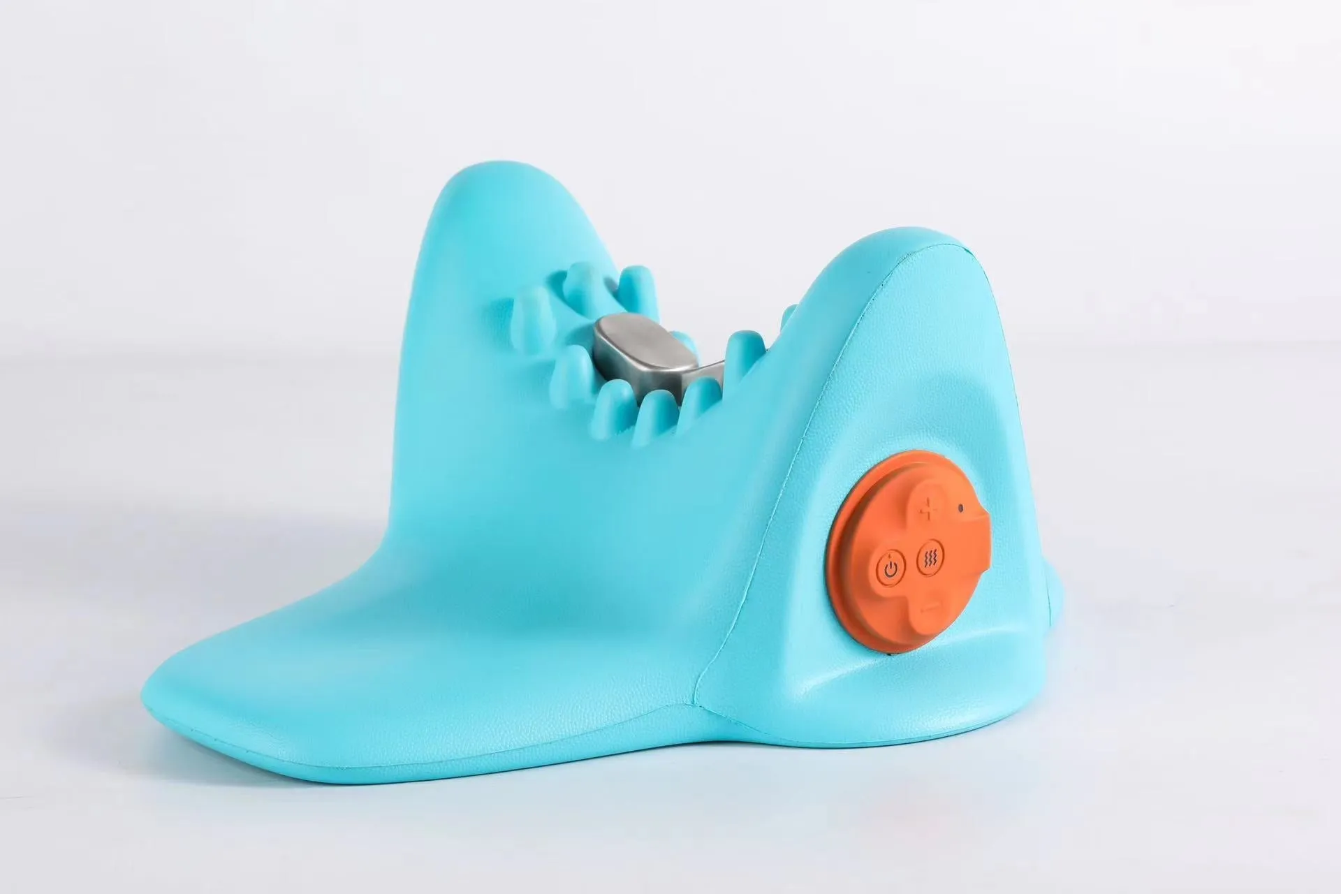 EMS Heat Vibrating Back & Neck Massage Pillow