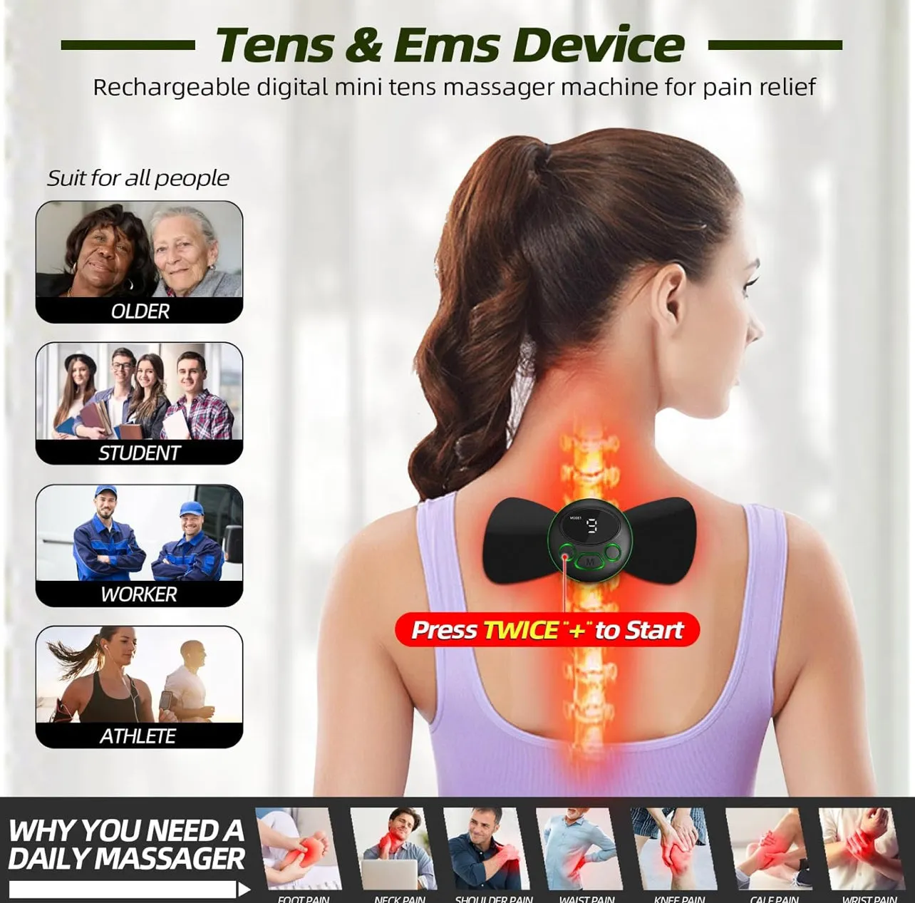GYM IN A BOX®️ StimFit E-Patch Massager