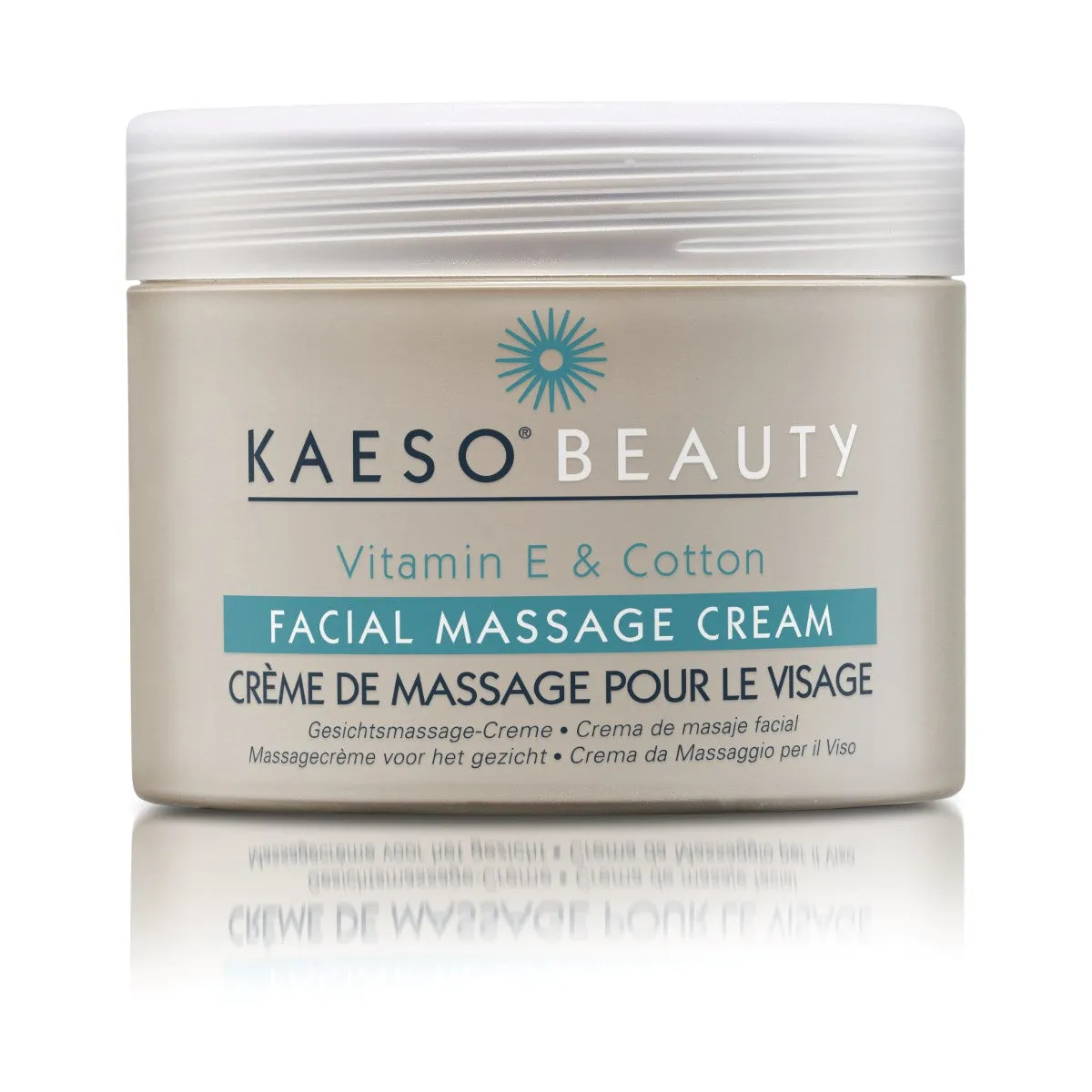 Kaeso Beauty Vitamin E & Cotton Facial Massage Cream 450ml