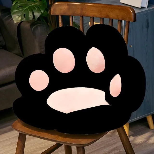 Kawaii Cat Paw Pillow Plush