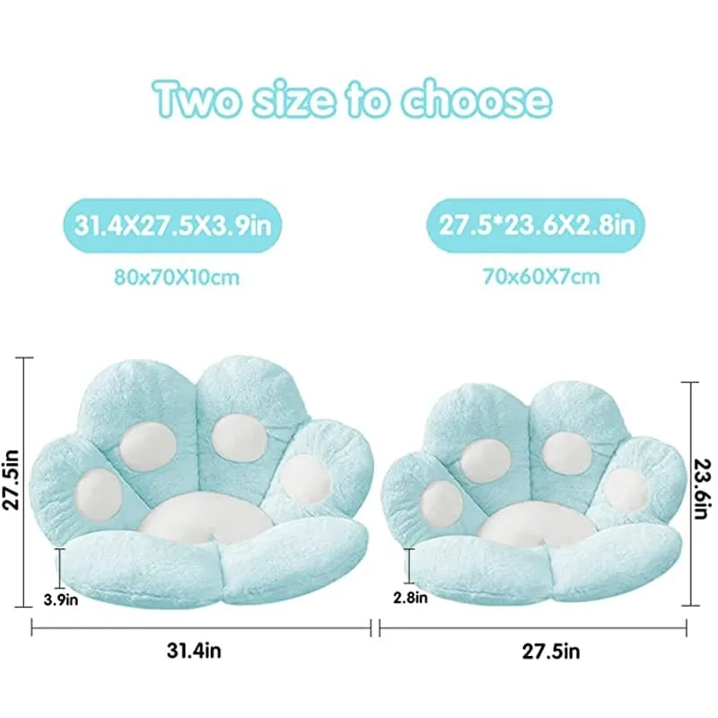 Kawaii Cat Paw Pillow Plush