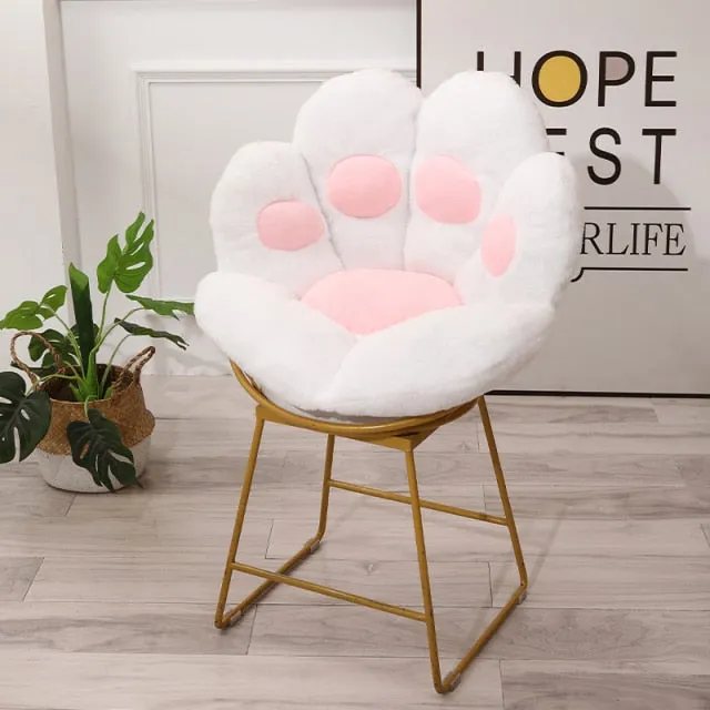 Kawaii Cat Paw Pillow Plush