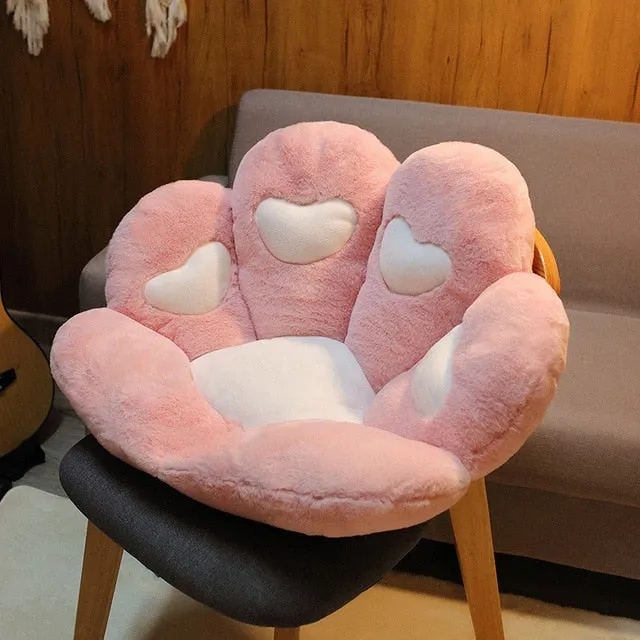 Kawaii Cat Paw Pillow Plush