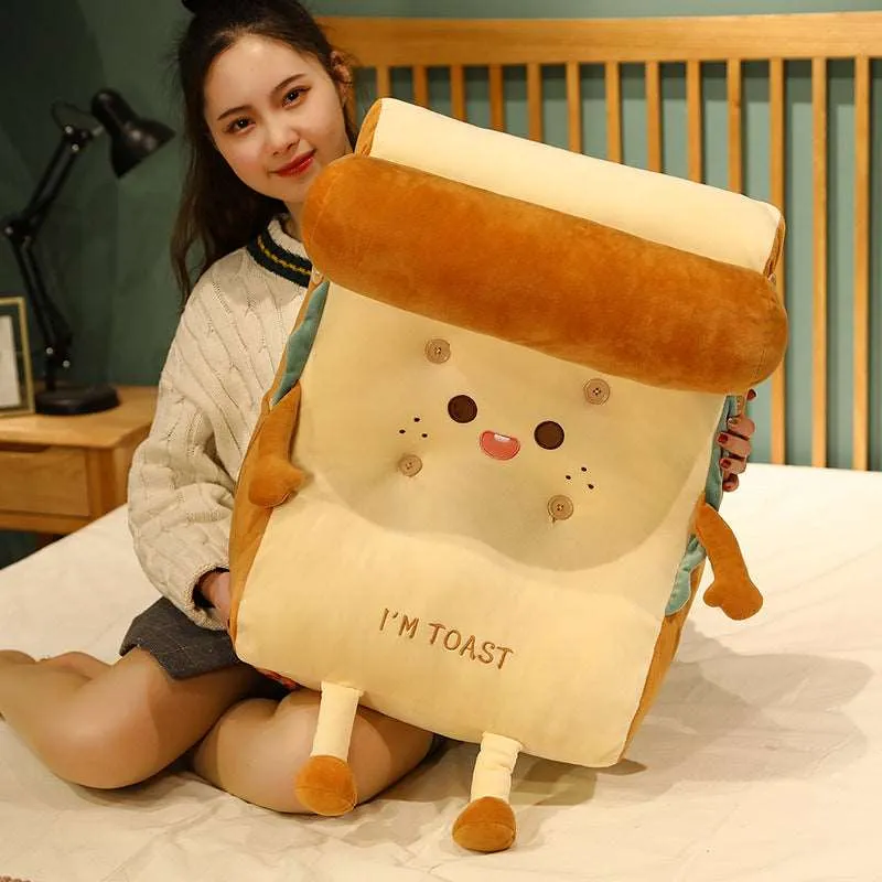 Kawaii Toast Bread Plushies