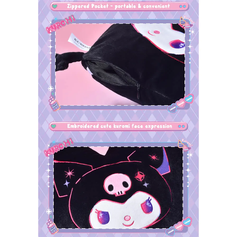 Kuromi Wonderful Journey Pillow Blanket