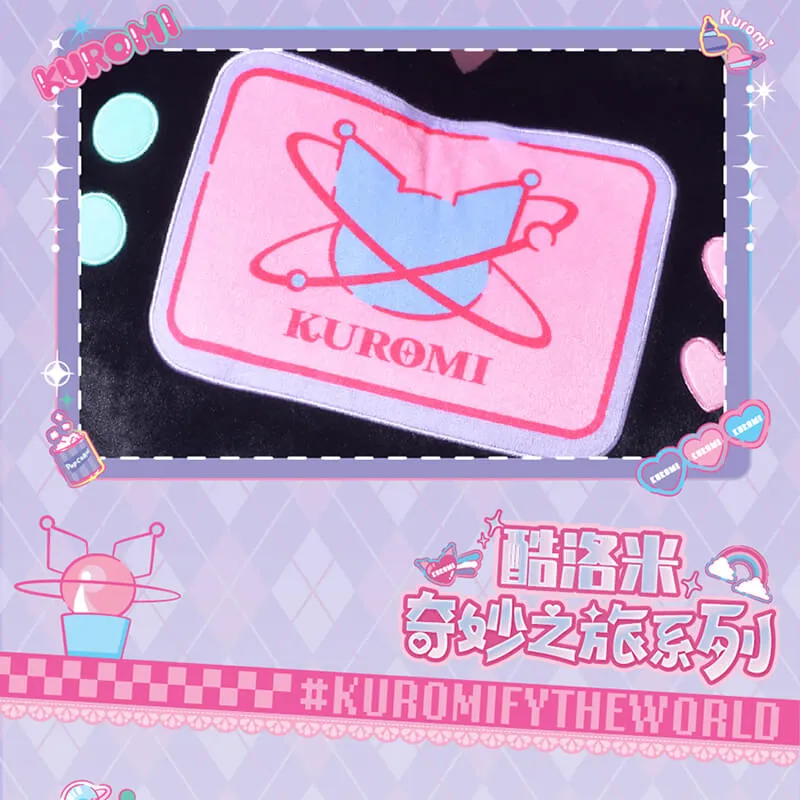 Kuromi Wonderful Journey Pillow Blanket