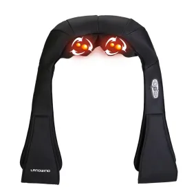 LANDWIND Neck Back Massager 8 Rotating Shiatsu Massage With Heat Deep Kneading Massage for Office Home Car