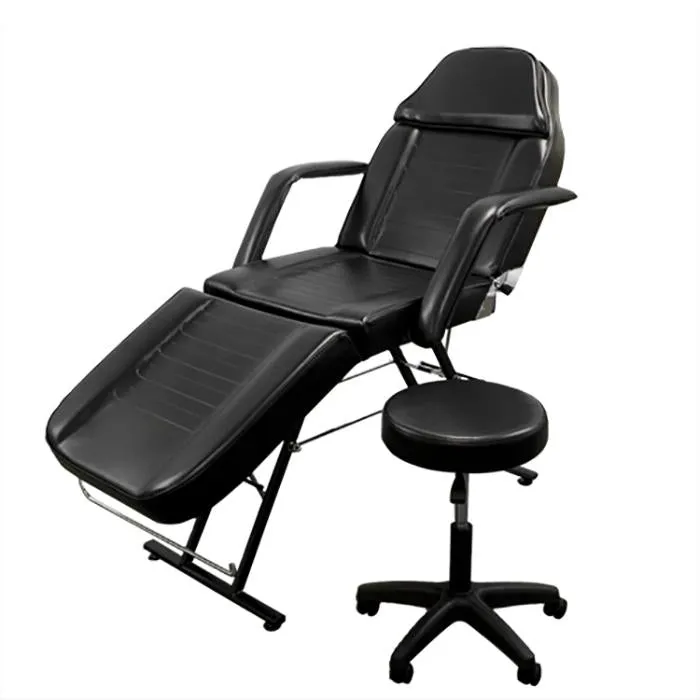 Massage Bed, Spa and Salon Chair w/ Hydraulic Stool