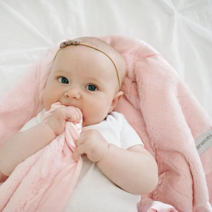 Saranoni Lush Satin Border Blanket Mini