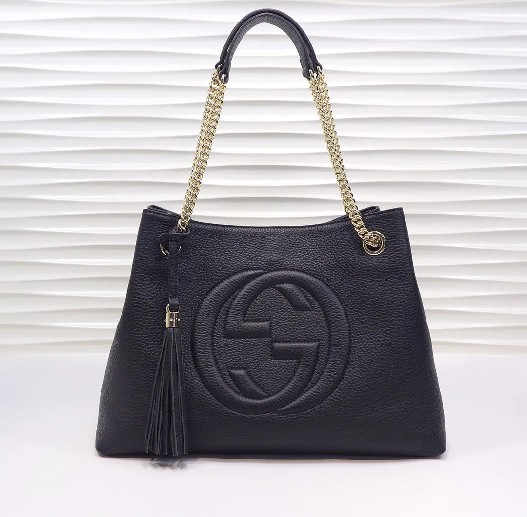 Soho Leather Shoulder Bag