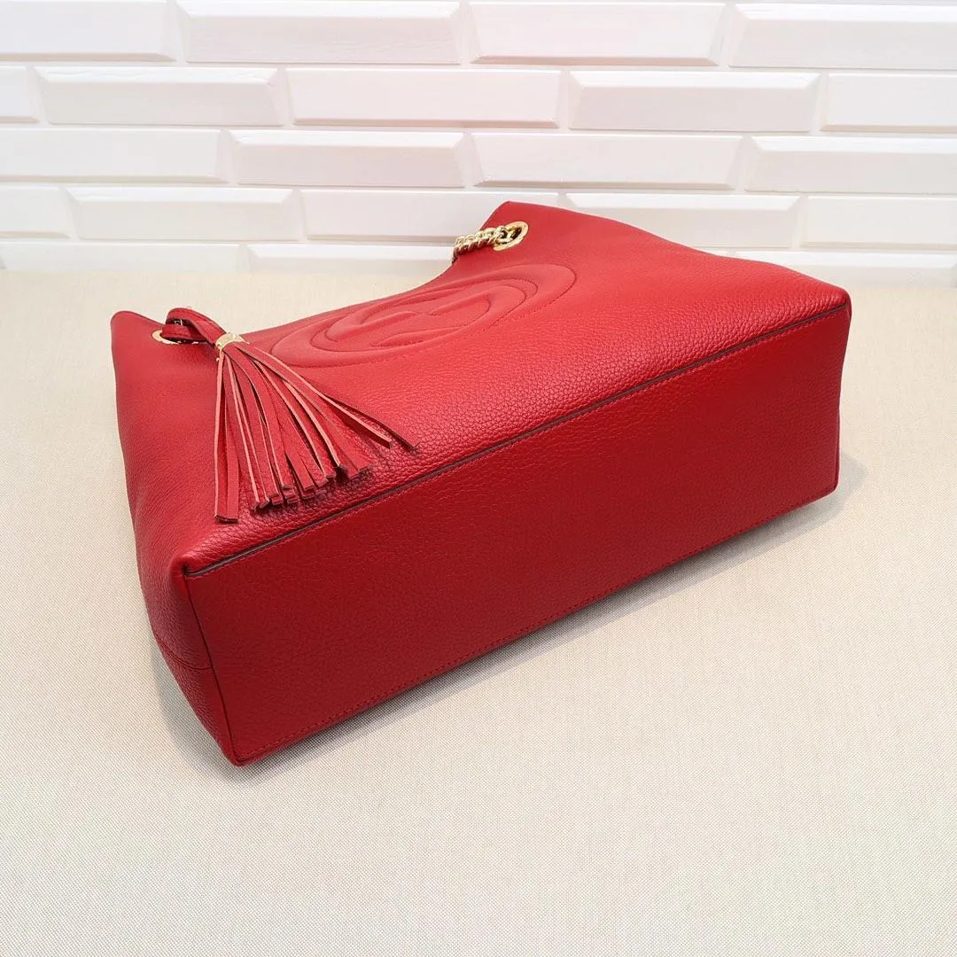 Soho Leather Shoulder Bag