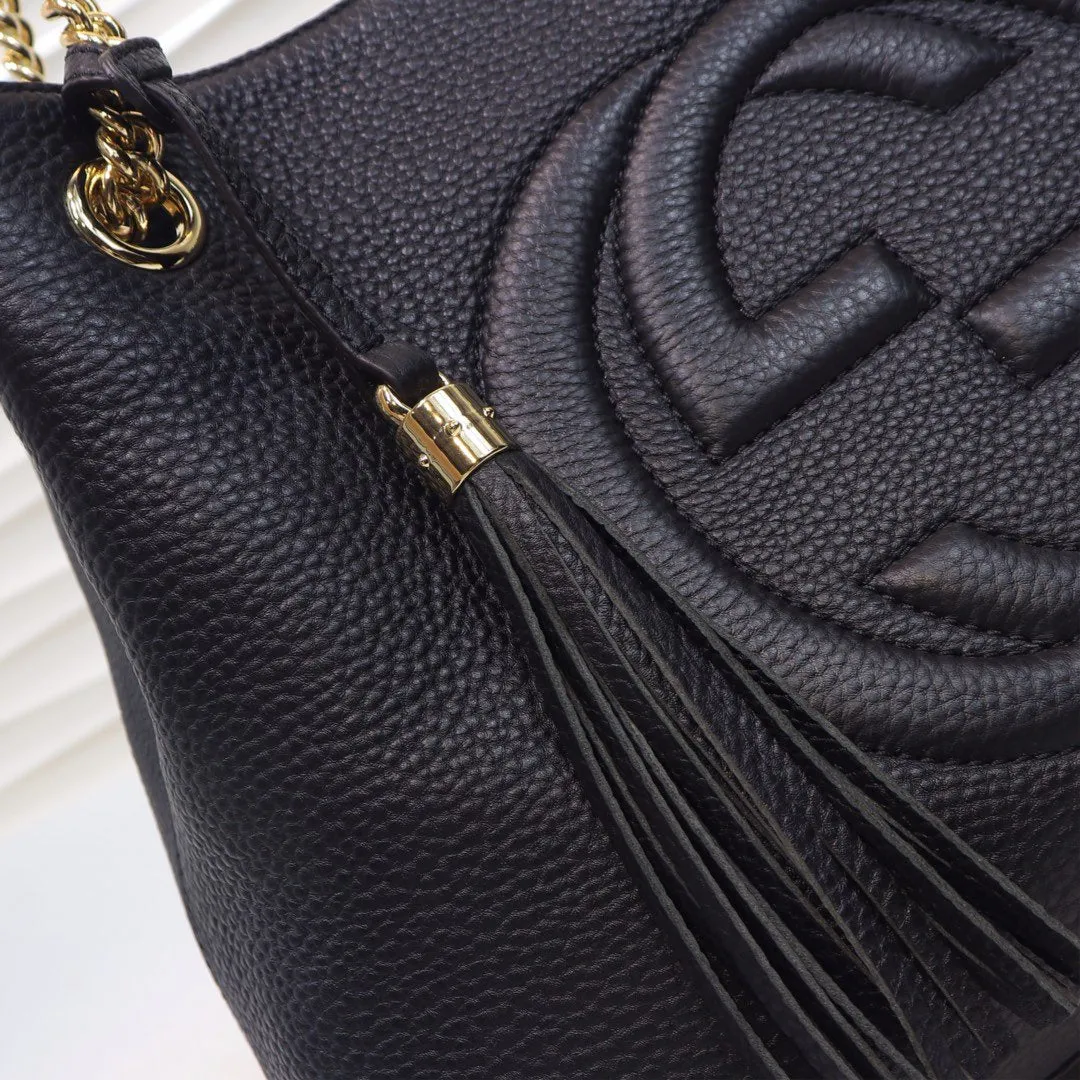 Soho Leather Shoulder Bag