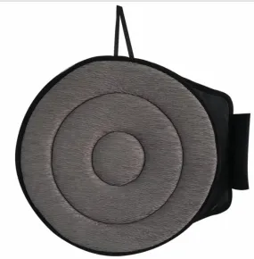 style: 2circle, Color: Gray - 360 Degree Rotation Seat Cushion